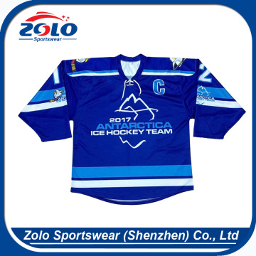 Custom OEM professional popular school team ball hockey jerseys
