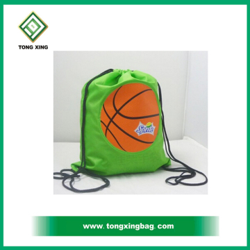 Custom poly nyloncotton drawstring bag sports bag poly bag