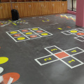 revêtement de sol sportif en vinyle / revêtement de sol pour centre de remise en forme