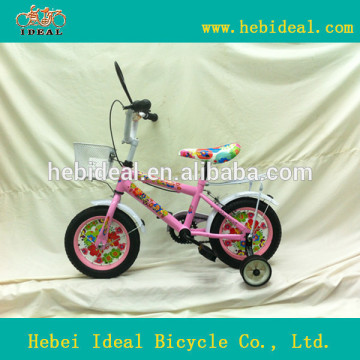 Child bike with steel frame