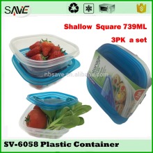 China suppier online shopping microwave safe airtight reusable plastic meal prep containers