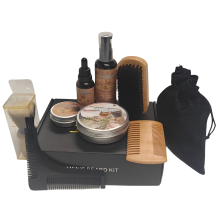 9piece set beard maintenance kit