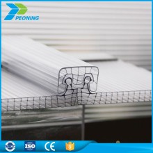 clip lock multi wall hollow pc sheet polycarbonate wall sheet
