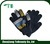 black magic gloves with print logo