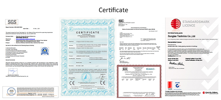 Customized Aluminum Profile Fixed Shutter Outside Sun Louvers Panel for Window