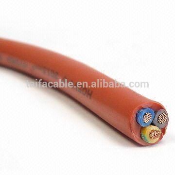 Hot selling 4/0 3/0 2/0 1/0 AWG Flat Rubber submersible cable