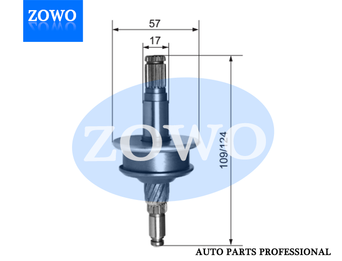 54 83407 Starter Bendix Mitsubishi