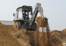 heavy equipment 7ton mini loader wheel loaders