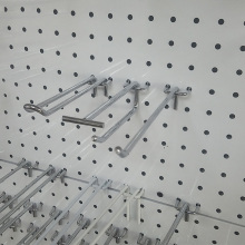 Metal Wire Display Pegboard Perforated Panel and Hooks