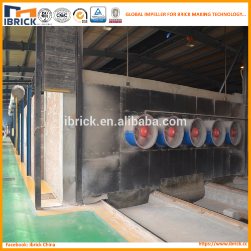 Full automatic turn-key clay brick tunnel kiln project price
