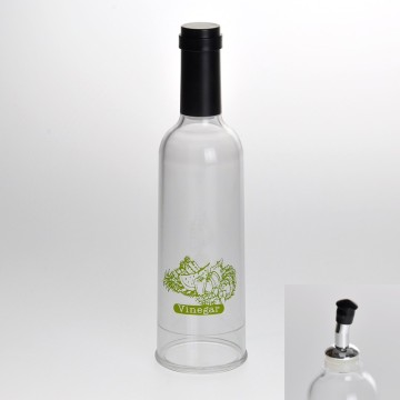 High Quality Kitchen use Acrylic small vinegar bottle