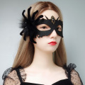 Halloween Black Spider Death Maske