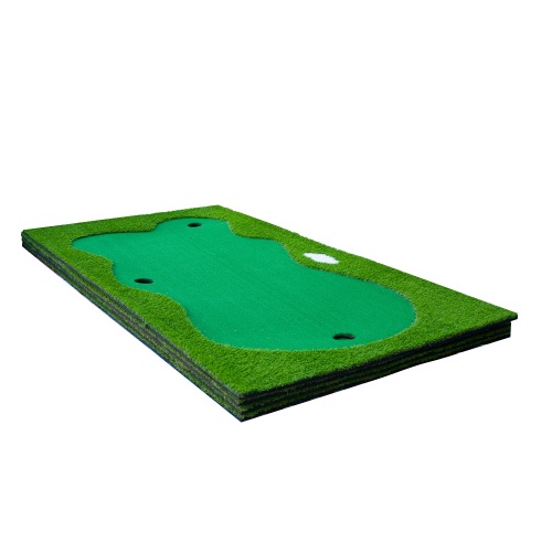 Golf Putting Green per casa bandiera rossa Red