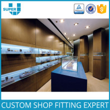 Name Brands Retail Display Wooden Watch Shop Decoration