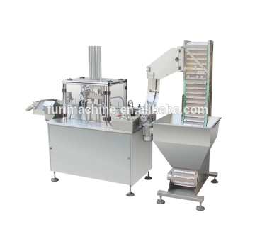 Desiccant Silico gel spring cap filling sealing assembly Machine