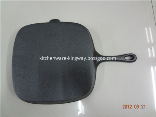 square cast iron kitchenware