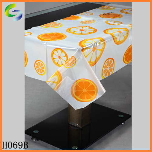 Custom transparent plastic table cover in rolls