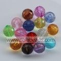 Ornamento di Natale 6mm Pallina acrilica Bubble perline minuscole