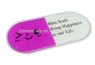 Mini bathroom pocket scale for household