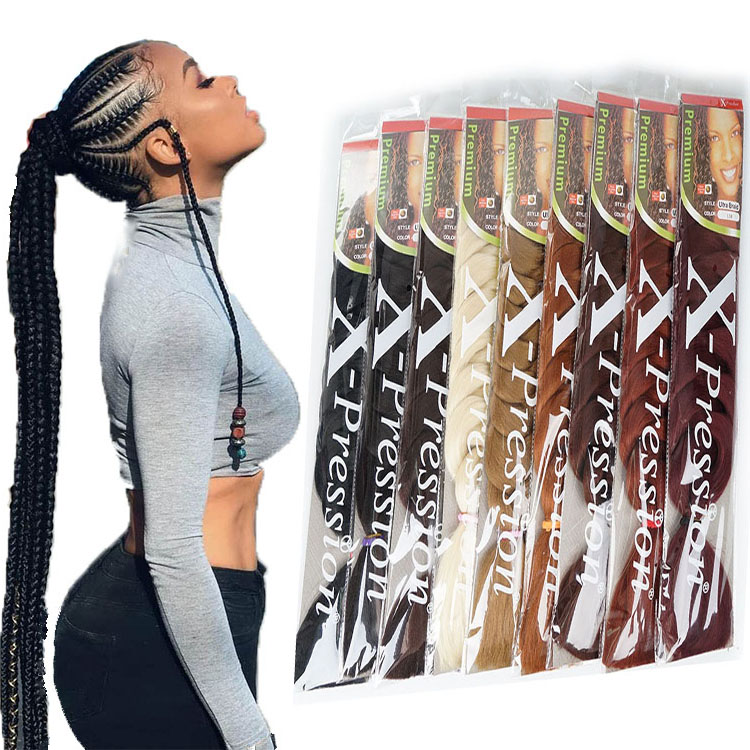 Jumbo Braiding Hair Extensions Glowing In The Dark Shining Synthetic Braid For Festival Cosplay Hair Braids For Darkness