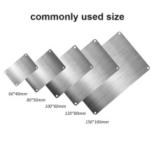 Custom Metal Identification Plates: Brass, Aluminum, and Stainless Steel Nameplates