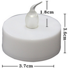 flickering flameless battery LED tealight candle