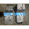 Investment casting ball valve handle lever