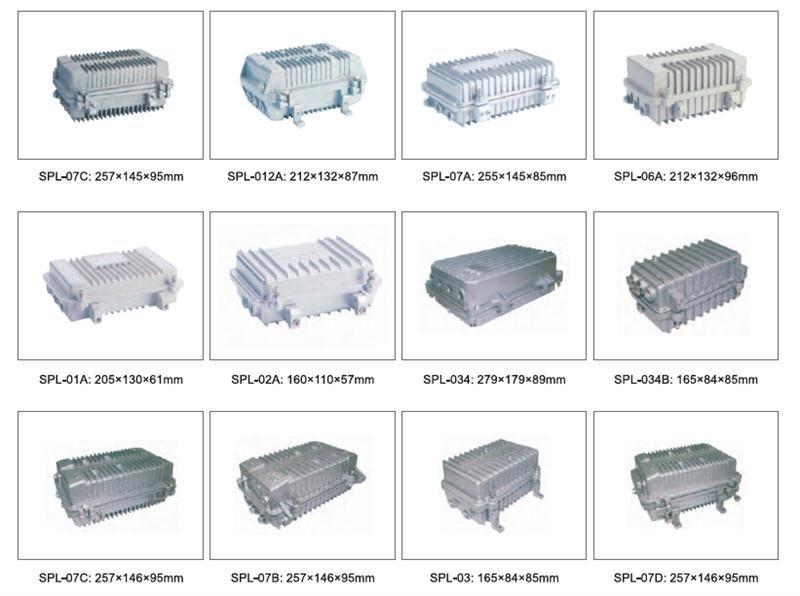 SAIP/SAIPWELL 260*166*60mm High Heat Dissipation Silver Aluminum Extrusion Enclosure Electronics