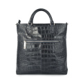 Sac documentaire pour femme Sac de luxe en cuir crocodile