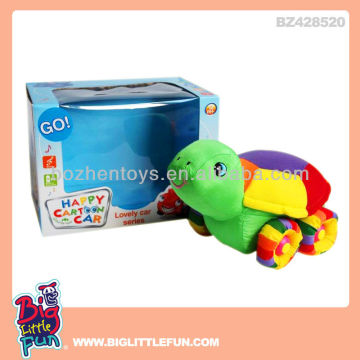 Cute turtle soft plush toys for babies