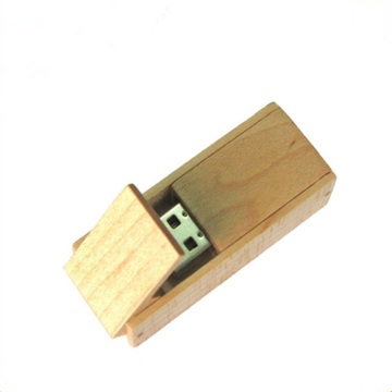 Logo Custom Swivel Wood USB Memory Stick