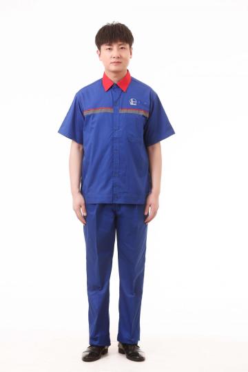 Summer jacket-style anti-static short-sleeved workwear