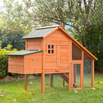 Large Run Area Chicken Coop Wooden Hen House