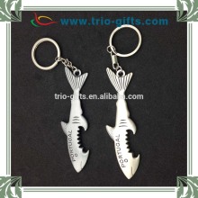 Cheap promotional items shark keychain, key chains