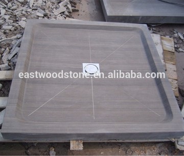 purple sandstone shower tray,stone shower tray for bathroom with waterproof