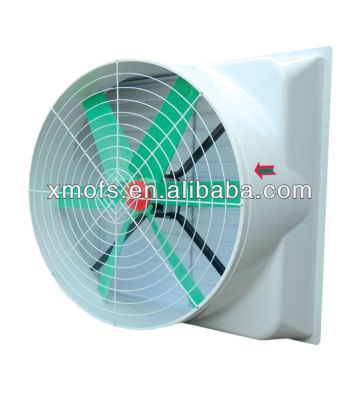 Wall mounted fiberglass exhaust fan