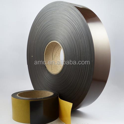 Anisotropic flexible Rubber Magnet Tape With strong adhesive tape