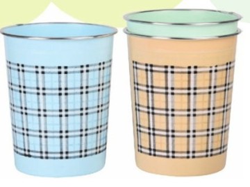 Outside Plastic Trash Bin