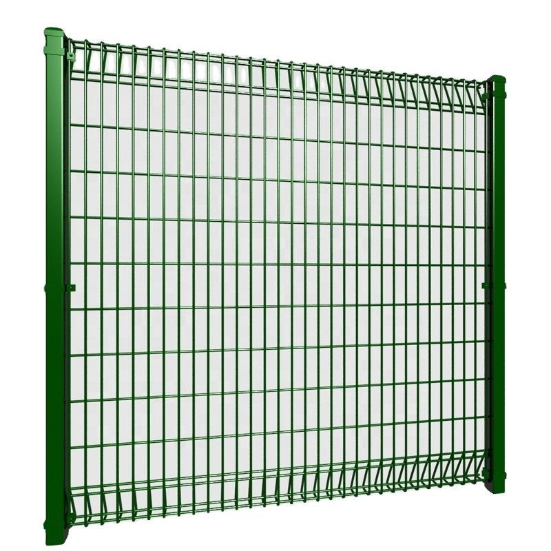 Brc Fence Mesh Fence Panels Triangle Bend BRC Weld Mesh Roll Top Wire Fence Panel