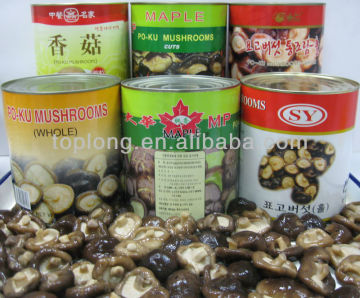 Canned Shiitake Mushrooms