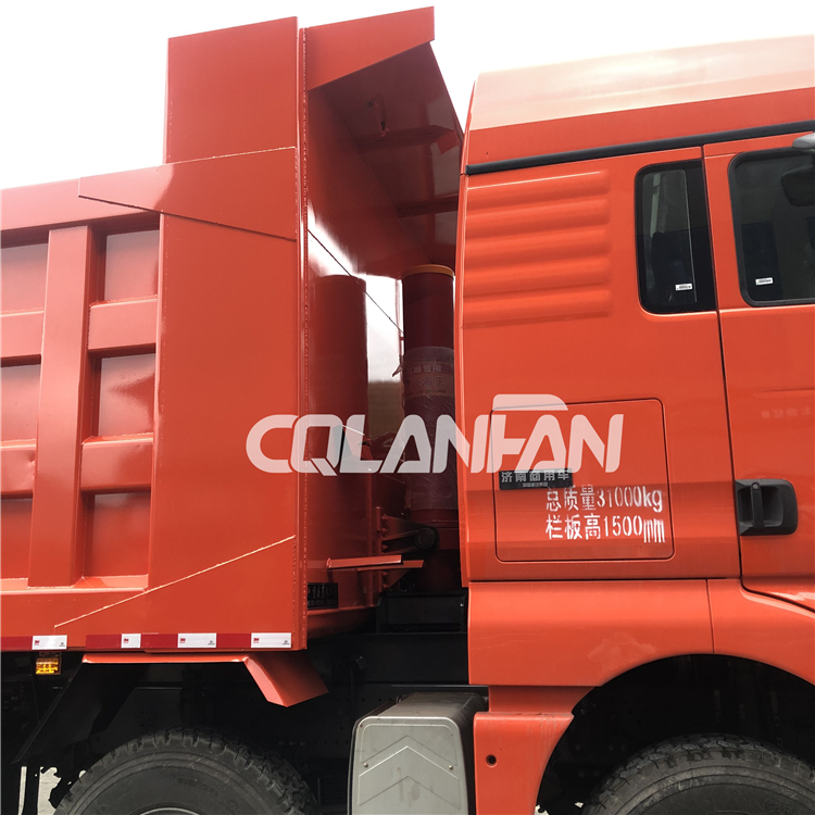 Sinotruk Sitrak The widely used heavy duty dump tipper telescopic truck for sale