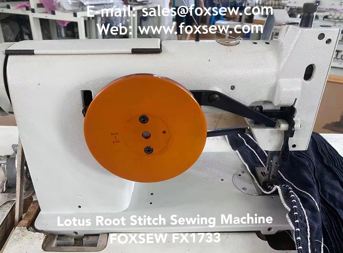 Lotus Root Stitch Sewing Machine FOXSEW FX1733 -2