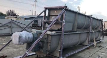 Silo Infeed Screw Conveyor for Pulp Remnant Liquor