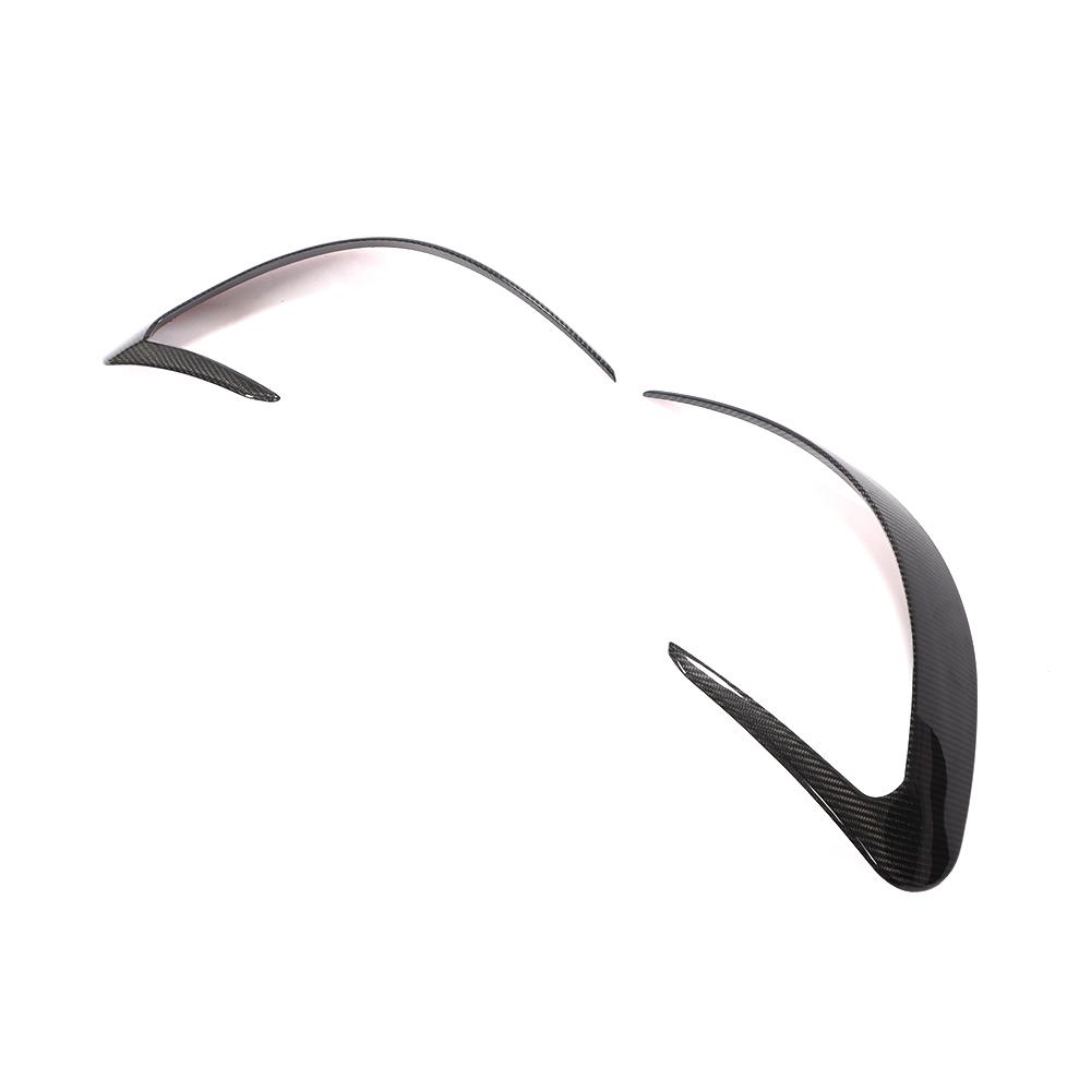 Carbon Fiber Rear Bumper Splitter Fins For Mercedes Benz AMG GT X290 Coupe GT43 GT50 GT53 2018 - 2021