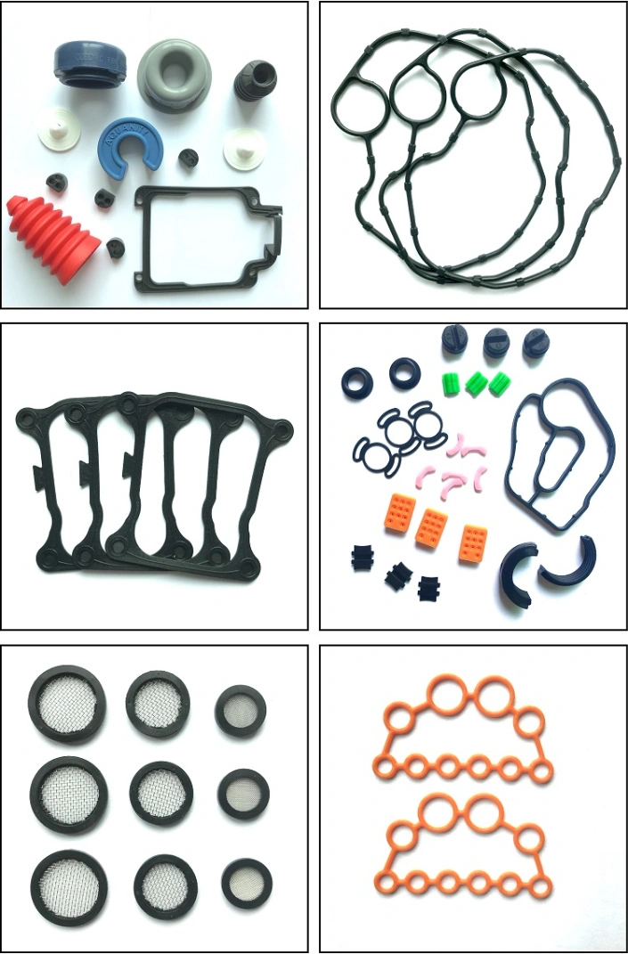 Custom Molded EPDM/Sil/FPM Rubber Seal