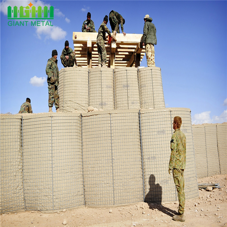 Military Sand Gabion Box Hesco Barrier Wall Fence