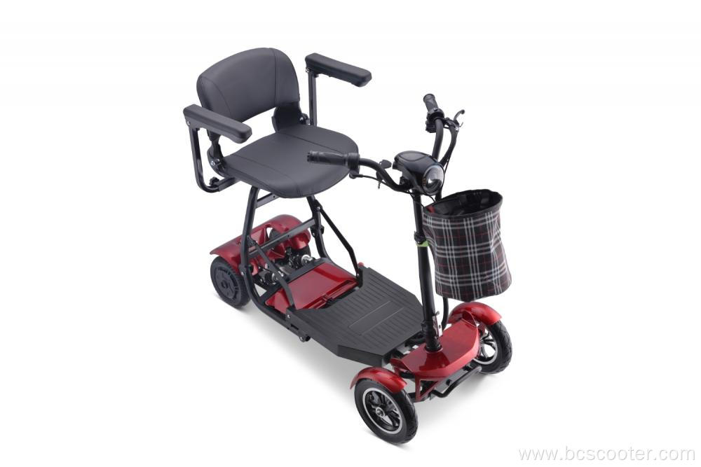 4 Wheel Electric Mobility Scooter Light Weight