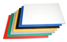 Plastic foam sheet