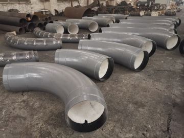 Wear-resistant alumina ceramic tube