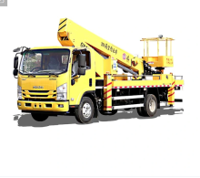 High Altitude Operation Truck Aerial Platform Manlift Truck
